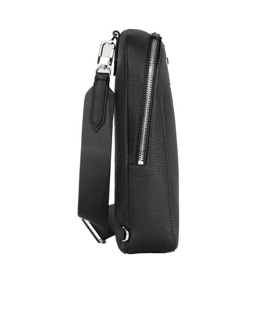 Montblanc Black Companion Medium On-Body Bag for men