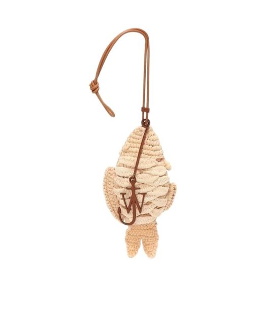 J.W. Anderson Metallic Fish-Shaped Shoulder Bag