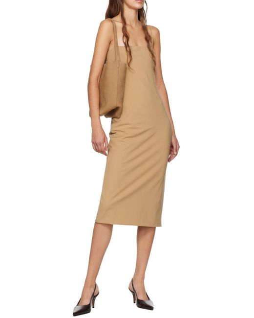 The Row Natural Haku Sleeveless Dress