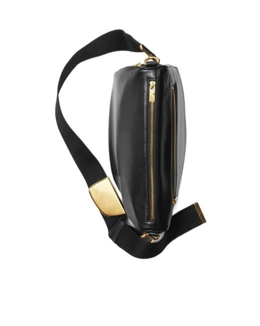 Burberry Black Shield Medium Shoulder Bag