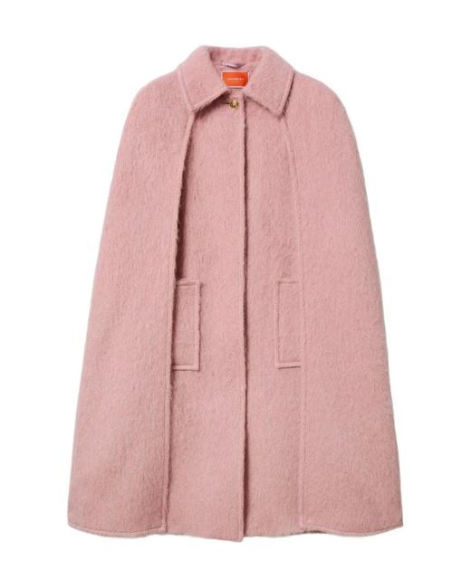 LaDoubleJ Pink Milano Cape Coat
