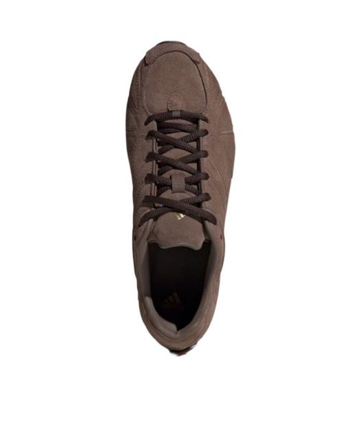 Adidas Originals Brown Ghost Sprint Panelled Sneakers