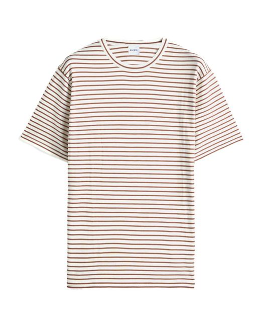 Aspesi White Short-Sleeved T-Shirt for men