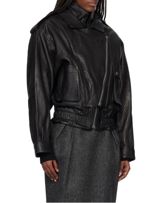 Isabel Marant Black Aneli Cropped Jacket