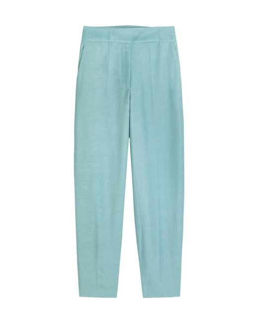 Joseph Blue Tapered Trousers