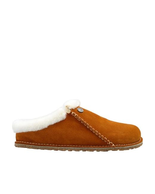 Birkenstock Brown Zermat Slip -On Slippers