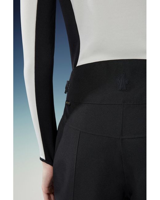 Moncler Black Padded Ski Trousers