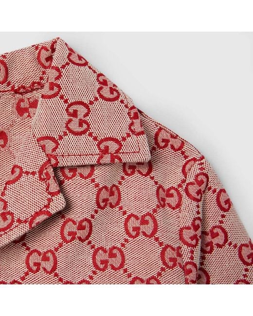 Gucci Pink Monogram Blazer
