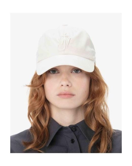 J.W. Anderson White Jw Anderson Logo Embroidered Hat