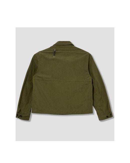Drake's Green Long Sleeve Casual Jacket for men