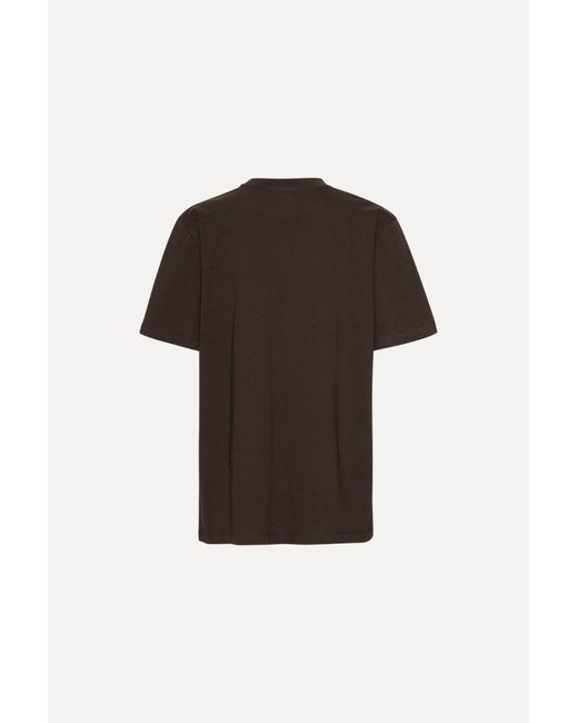 ROTATE BIRGER CHRISTENSEN Black Logo Cotton T-Shirt
