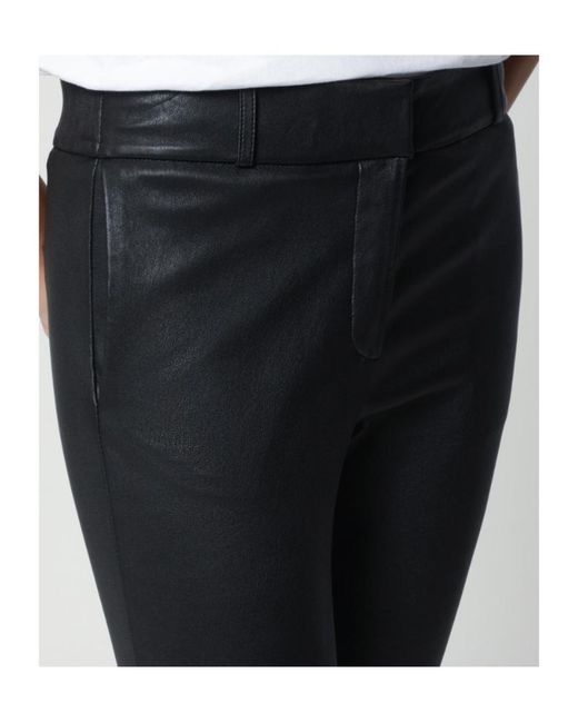 Arma Black Lucia Leather Pants