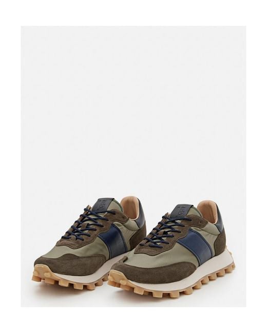 Tod's Multicolor 1T Rubber-Pebbles-Sole Sneakers for men