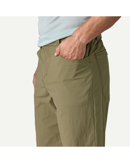 Patagonia Green Cargo Shorts for men