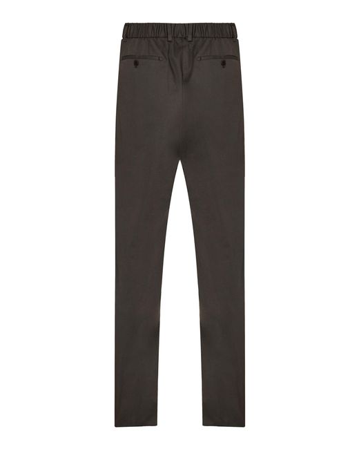 Brioni Gray Casual Pants With Belt Loops for men