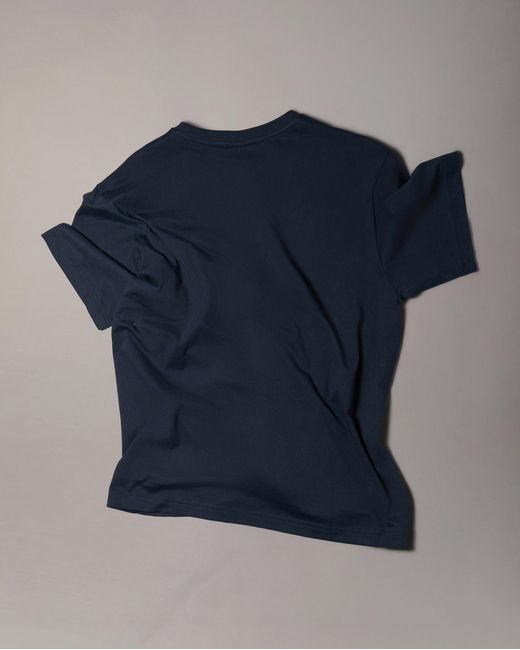 Moose Knuckles Blue Yul Classic T-Shirt for men