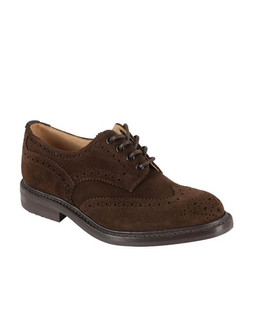 Tricker's Brown Tricker's Bourton Lace-Up Shoes for men