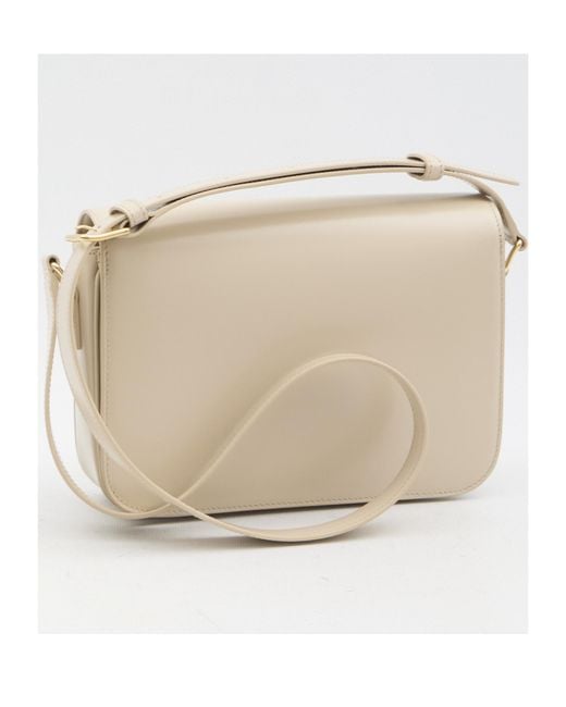 Céline White Classique Triomphe Bag