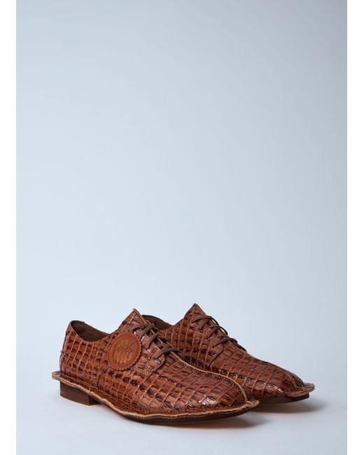 Martine Rose Brown Clarks X Derby Shoes