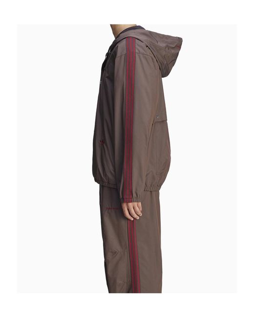 Adidas Brown Originals X Wales Bonner Anorak Jacket for men