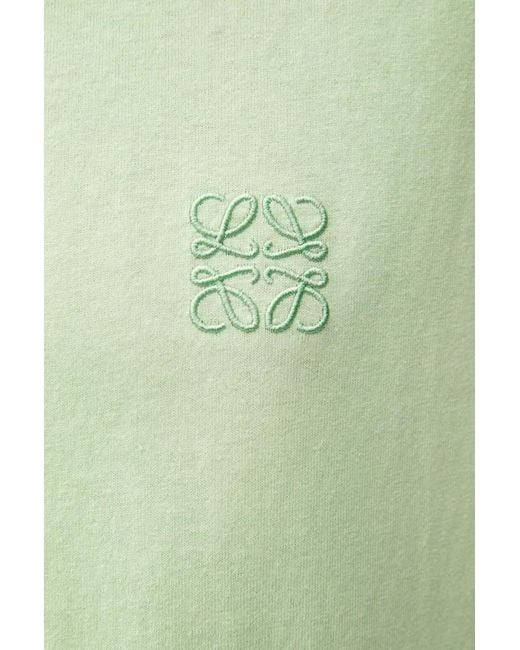 Loewe Green Boxy Fit T-Shirt