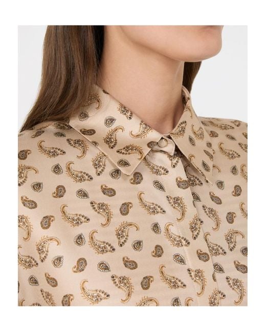 Max Mara Natural Long-Sleeved Dress