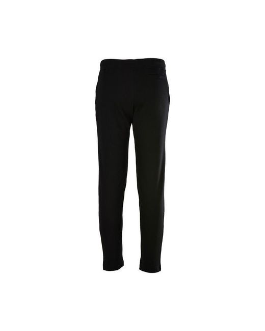 Paul & Shark Black Logo Sweatpants for men