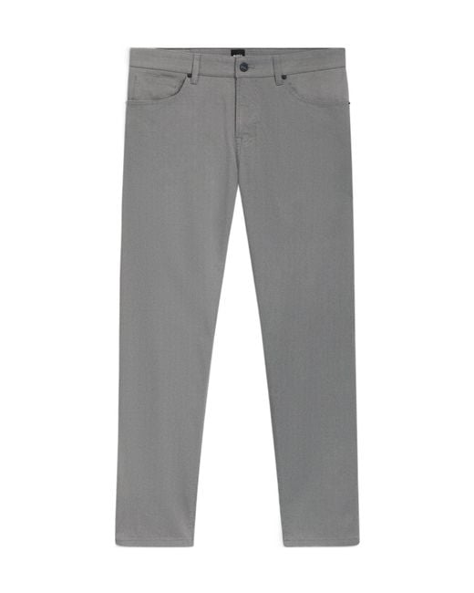 Boss Gray Delaware Jeans for men