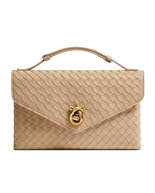 Bottega Veneta Metallic Knot Lock