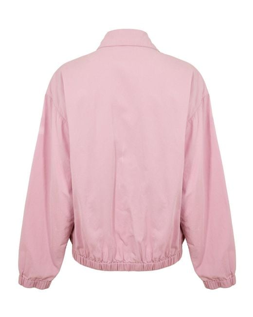 Prada Pink Long-Sleeve Casual Jacket