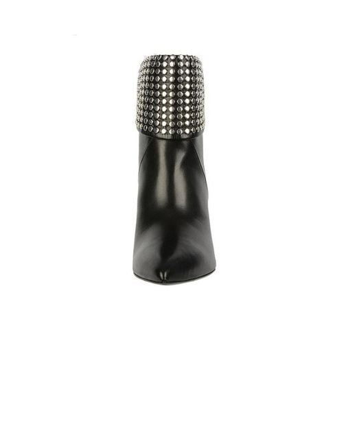 Saint Laurent Black High-Heeled Boots