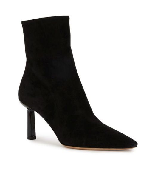 Ferragamo Black Pointed And Ankle Boots