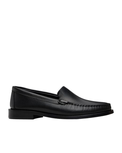 Aeyde Black Arthur Loafers