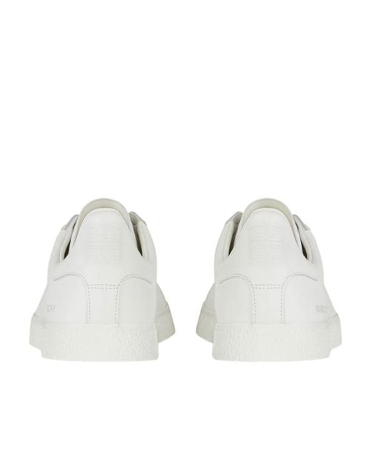 Givenchy White Town Low-Top Sneakers