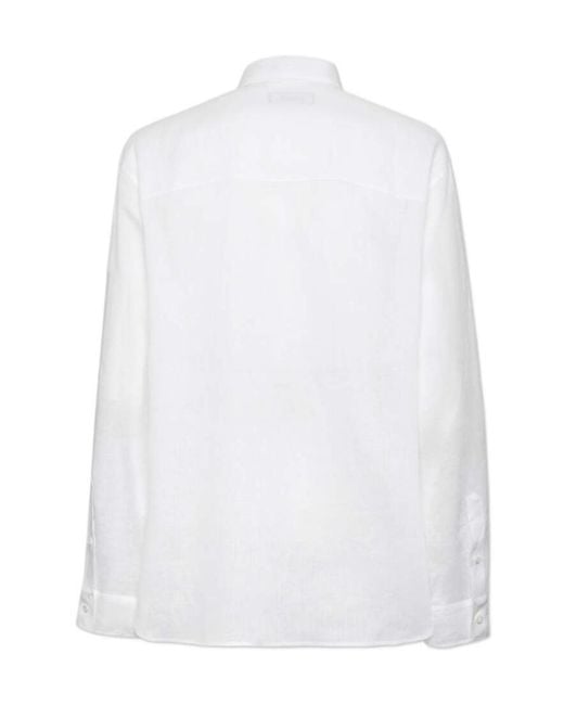 DSquared² White Summer Lovers Oversized Shirt for men