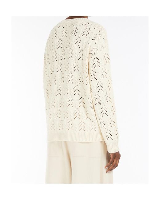 Weekend by Maxmara Natural Cotton Yarn Jumper