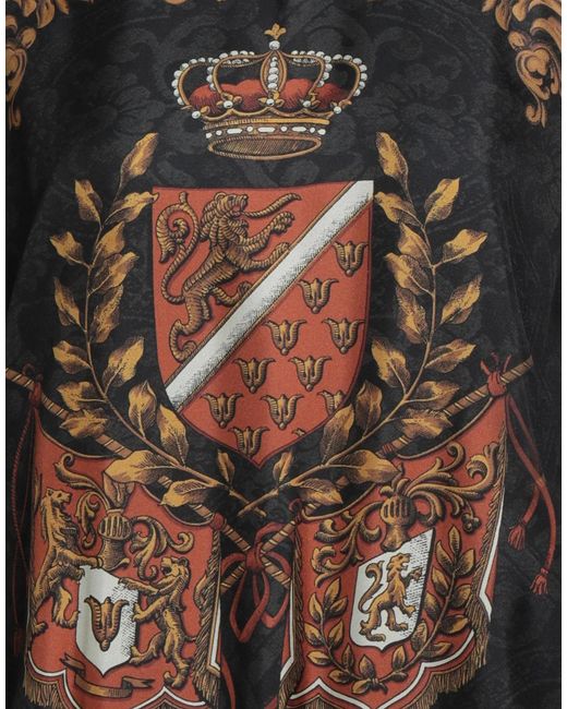 Dolce & Gabbana Black Printed Sweatshirts