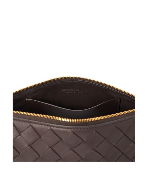 Bottega Veneta Metallic Woven Shoulder Bag