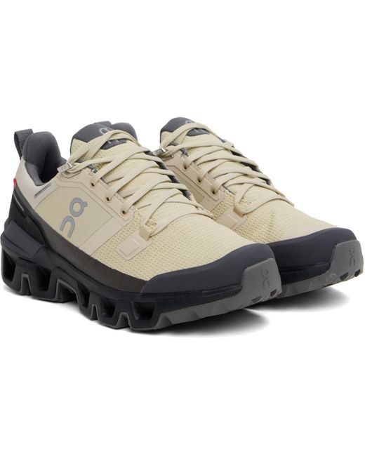 On Shoes White Cloudwander Waterproof Sneakers