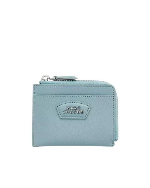 Marc Jacobs Blue The Everyday Top Zip Wallet