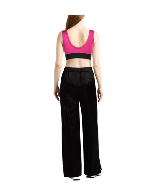 Dolce & Gabbana Pink Solid Color Tops