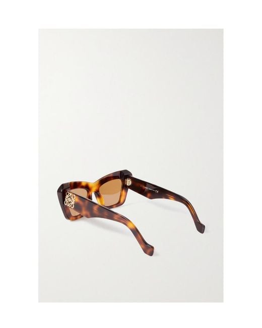 Loewe Brown Cat's Eye Sunglasses