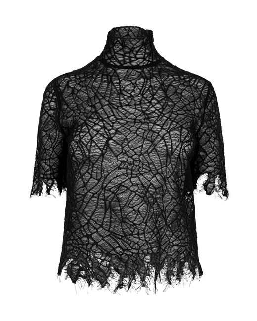 McQueen Black Simple Shirt