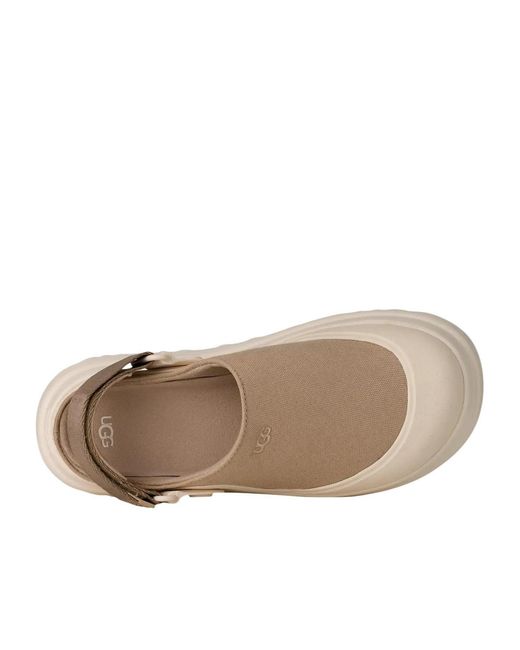 Ugg Natural Goldenglow Slip On Flat Mules