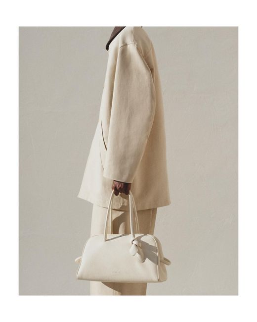 Jacquemus Natural The Turismo Soft Bowling Bag for men