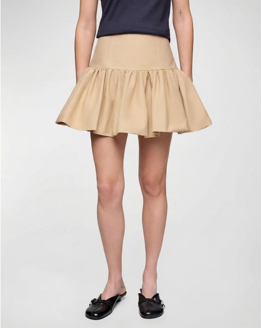 Ganni Natural Skirt