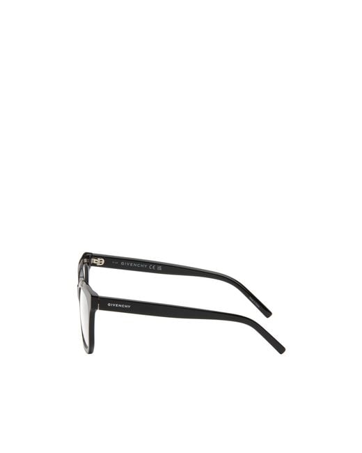 Givenchy White Eyewear Butterfly Frame Glasses