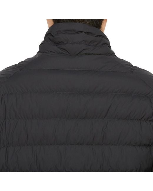 Parajumpers Black High-Collar Long-Sleeved Down Jacket for men
