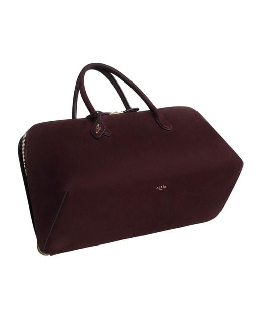 Alaïa Red Delta Medium Bag