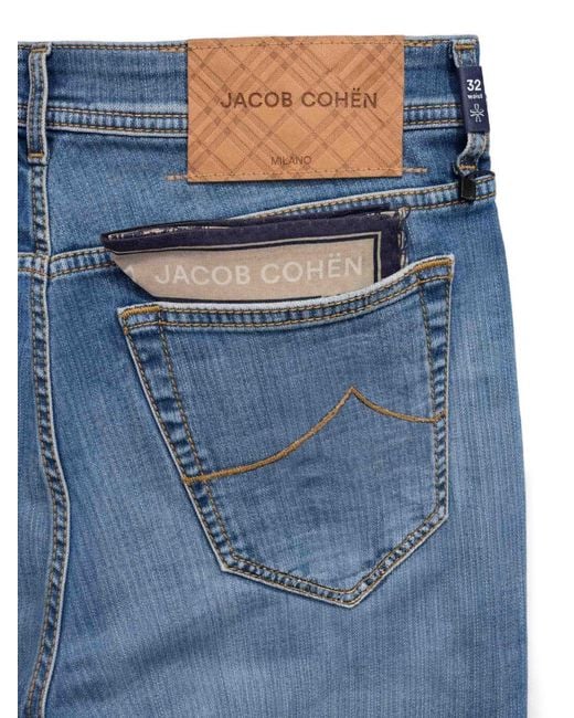 Jacob Cohen Blue Jeans With Belt Loops for men
